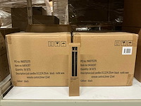 Partij wax led candles rustique sets ø2,2 h25cm black remote control,timer (144x) - afbeelding 1 van  7