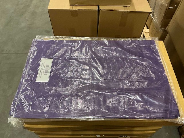 Partij waxed silk paper 50x75cm purple (21600x) - afbeelding 1 van  2