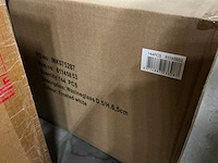 Partij waxineglass d5/h6,5cm frosted white (816x) - afbeelding 3 van  3