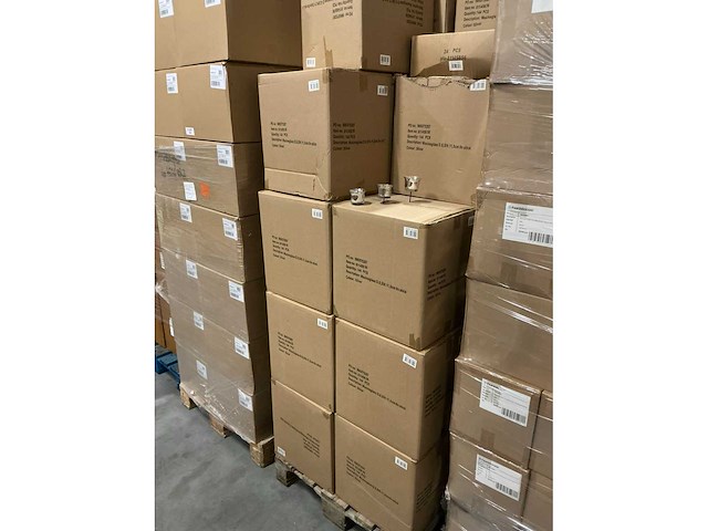 Partij waxineglass d6,5/h11,5cm on stick silver (3744x) - afbeelding 4 van  5