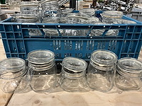 Partij weckpotten - afbeelding 1 van  3