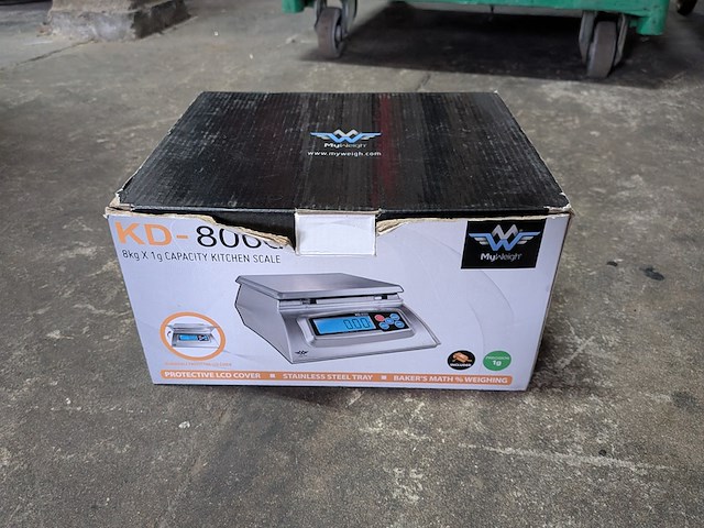 Partij weegschalen, o.a. myweigh - afbeelding 3 van  9