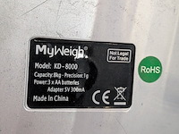 Partij weegschalen, o.a. myweigh - afbeelding 9 van  9