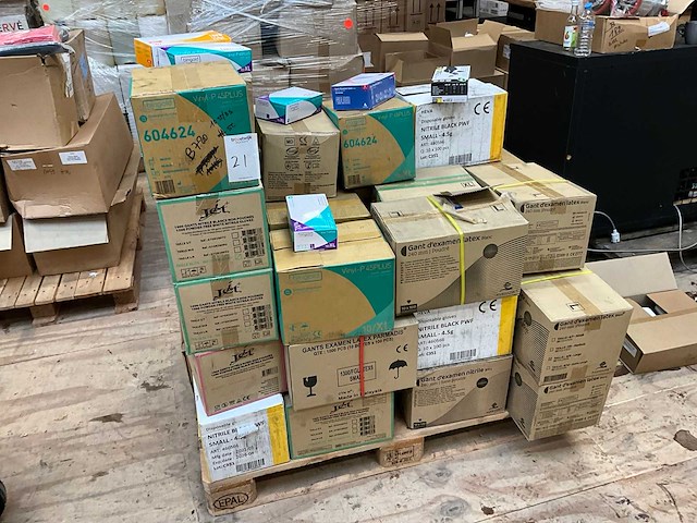 Partij wegwerp handschoenen - afbeelding 1 van  11