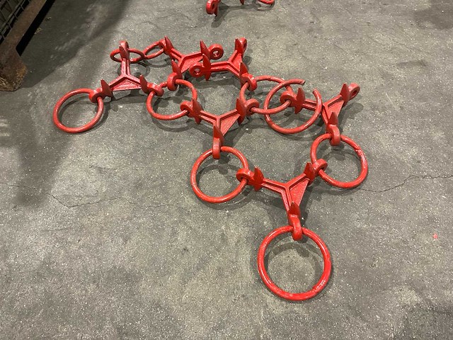 Partij weidesleep tanden met ringen - afbeelding 1 van  8