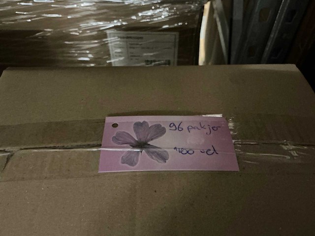 Partij wenskaarten 9,8x5cm (12300x) - afbeelding 2 van  2