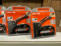 Partij werckmann staple gun with staples (300x) - afbeelding 2 van  3