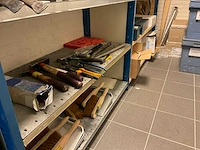 Partij werkplaatsinventaris met stelling - afbeelding 14 van  19