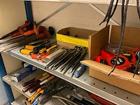 Partij werkplaatsinventaris met stelling - afbeelding 19 van  19