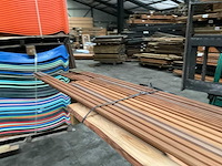 Partij western cedar triple rhombusprofielplanken - afbeelding 3 van  7