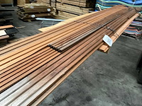 Partij western cedar triple rhombusprofielplanken - afbeelding 7 van  7