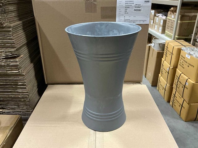 Partij wibo floristik floristvase x-form 35cm (36x) - afbeelding 1 van  5
