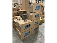 Partij wibo floristik floristvase x-form 35cm (36x) - afbeelding 4 van  5