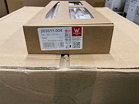 Partij wiedemann conische kaarsen 10h wit ral 300/25mm set/12 (48x) - afbeelding 3 van  5