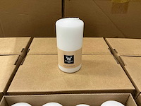 Partij wiedemann stompkaarsen 40h ral 120/58mm wit (480x) - afbeelding 1 van  4