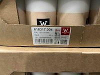 Partij wiedemann stompkaarsen 40h ral 120/58mm wit (480x) - afbeelding 4 van  4