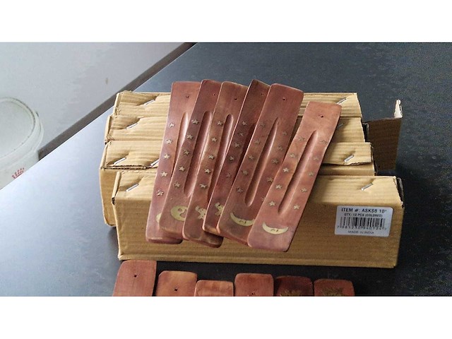 Partij wierrookplankjes (1000x) - afbeelding 2 van  3