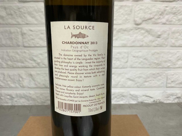 Partij wijn chardonay, réserve, pinot noir, grenache (12x) - afbeelding 1 van  5