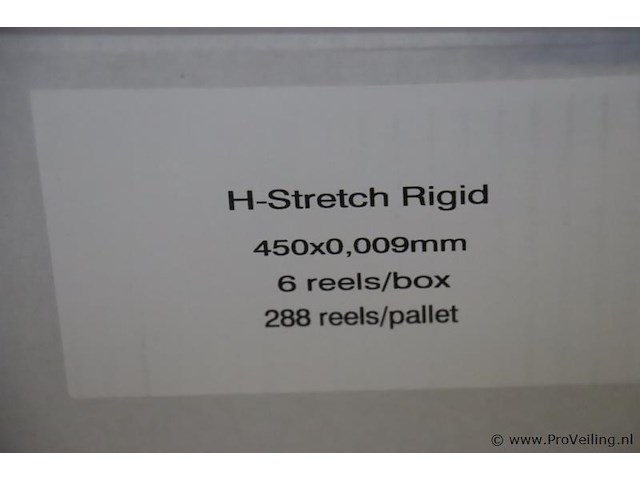 Partij wikkelfolie o.a. h-stretch rigid - afbeelding 6 van  6