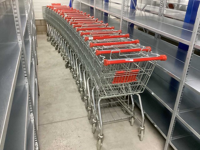Partij winkelwagens (18x) - afbeelding 1 van  1