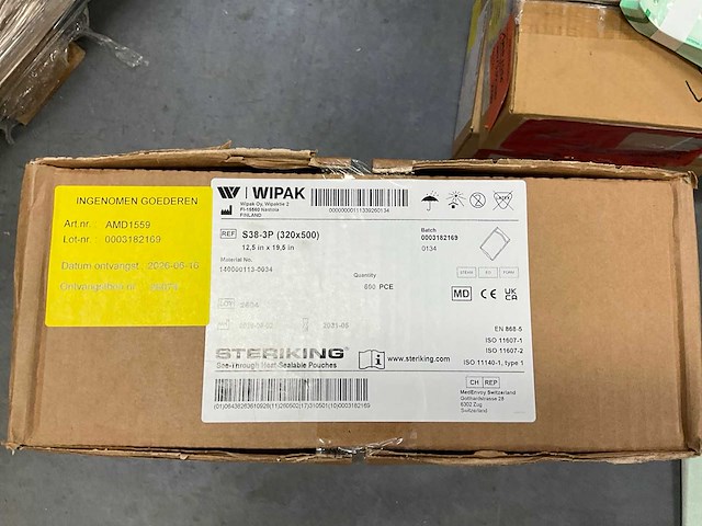 Partij wipak sterilisatieverpakkingen - afbeelding 7 van  22