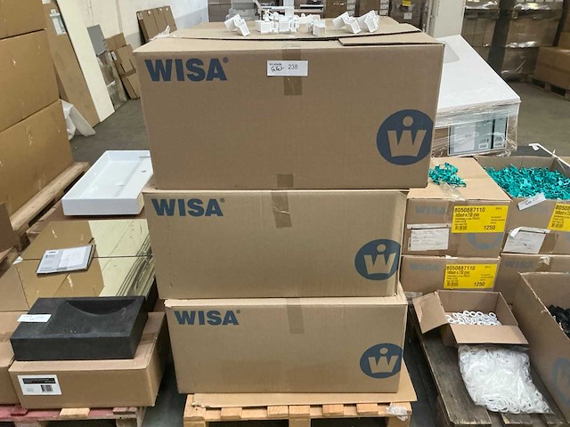 Partij wisa kunststof onderdelen - afbeelding 1 van  7