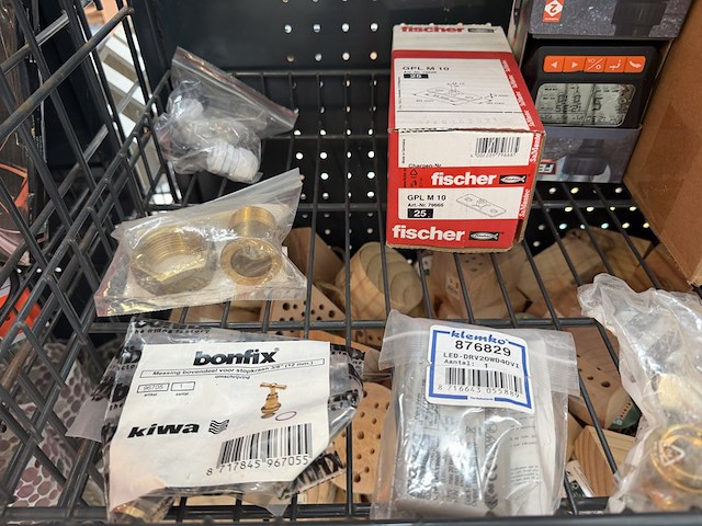 Partij w.o. bouwmarkt artikelen, woonaccessoires w.o. honeywell, fischer - afbeelding 6 van  11