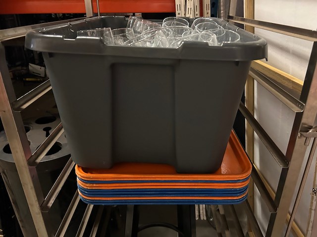Partij w.o. kamerscherm, stoelen, glaswerk - afbeelding 5 van  8