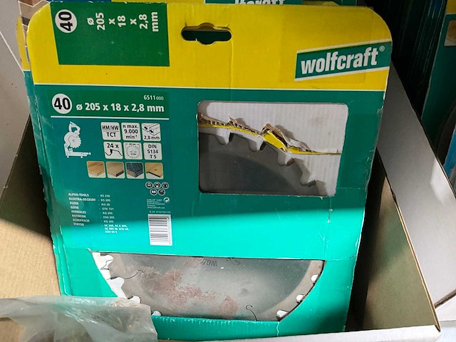 Partij wolfcraft zaagbladen - afbeelding 2 van  2