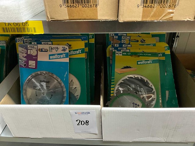 Partij wolfcraft zaagbladen - afbeelding 1 van  4