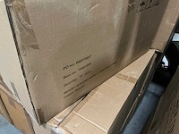 Partij wooden branches holder 2 vases 25x11x18cm (84x) - afbeelding 5 van  5