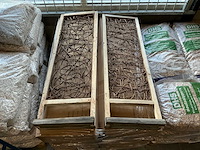 Partij wooden partition panel 40x125cm (12x)