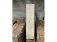 Partij wooden tray eden 80x20x4cm with slanted edge light brown (75x) - afbeelding 3 van  6