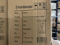 Partij wooden trays stratos 60x20x4cm naturel (72x) - afbeelding 5 van  5