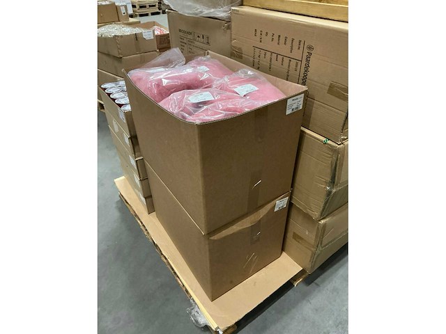 Partij wooly 500gram roze (24x) - afbeelding 3 van  4