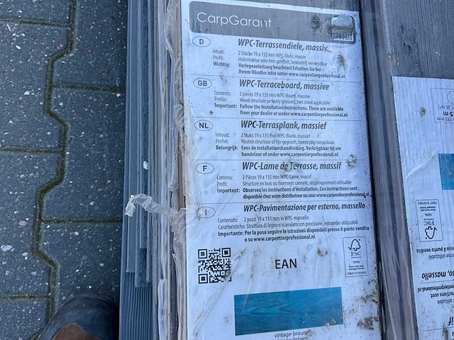 Partij wpc tuinplanken - afbeelding 4 van  5