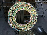Partij wreath (outdoor) lighting with 200cm salingers 1152led met timer ip44 (10x) - afbeelding 1 van  6