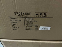 Partij wreath salin 15cm natural (760x) - afbeelding 5 van  6