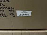 Partij wreath salin 15cm natural (760x) - afbeelding 6 van  6