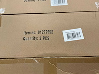 Partij wreath with balls d50cm brown (10x) - afbeelding 4 van  4
