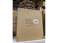 Partij wreath with balls d50cm brown (9x) - afbeelding 4 van  4