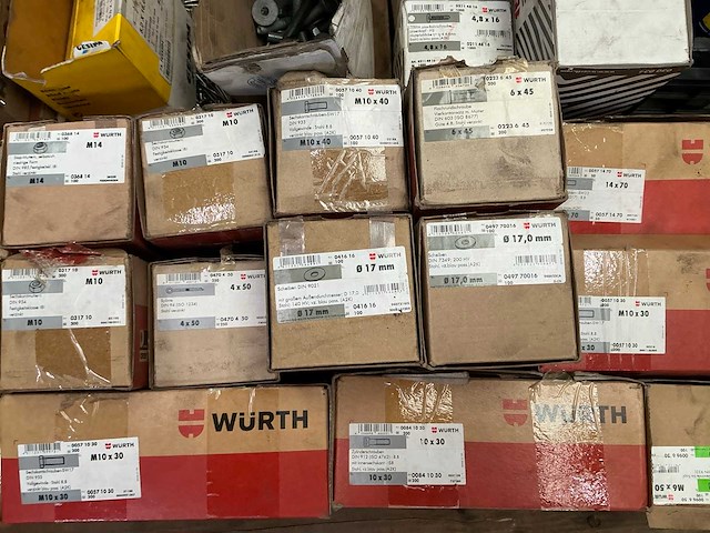 Partij wurth bevestigingsmiddelen en divers - afbeelding 3 van  14