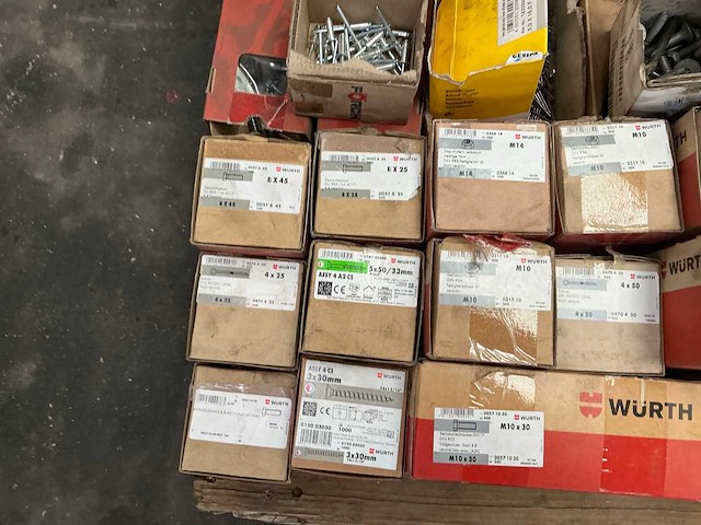 Partij wurth bevestigingsmiddelen en divers - afbeelding 4 van  14