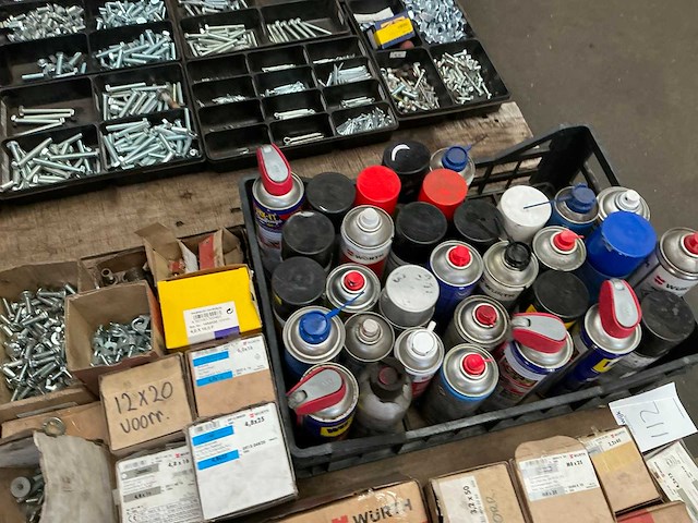 Partij wurth bevestigingsmiddelen en divers - afbeelding 6 van  14