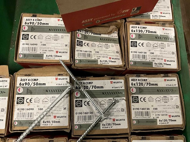 Partij wurth houtschroeven - afbeelding 5 van  6
