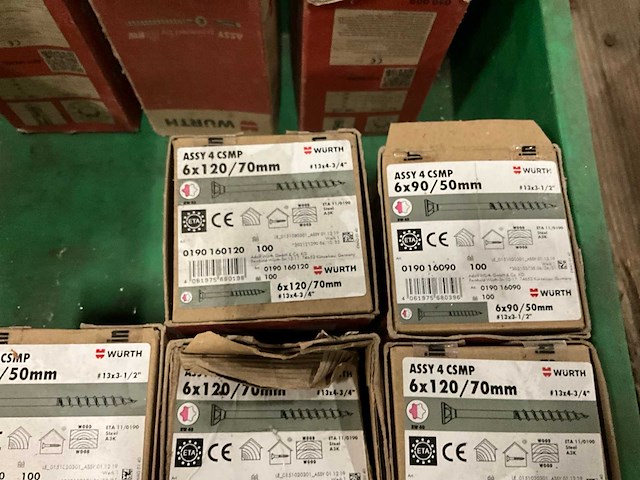 Partij wurth houtschroeven - afbeelding 6 van  6