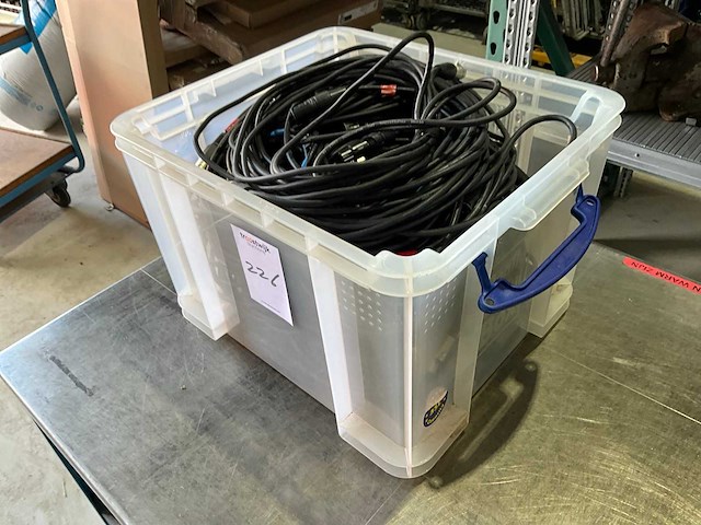 Partij xlr audiokabels - afbeelding 2 van  4