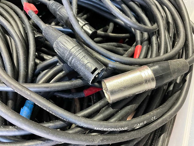 Partij xlr audiokabels - afbeelding 3 van  4