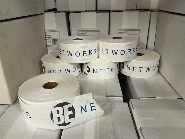 Partij xterga tegrabond water activated tape reinforced 76mm x 150mtr (432x) - afbeelding 1 van  3