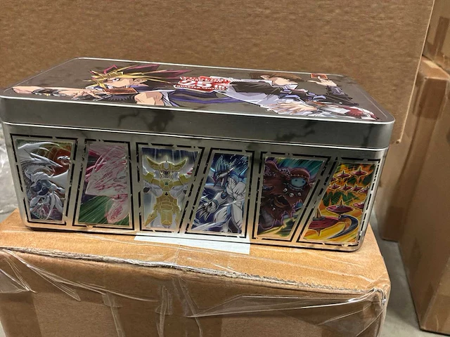 Partij yu-gi-oh! bewaarblikken (120x) - afbeelding 2 van  3